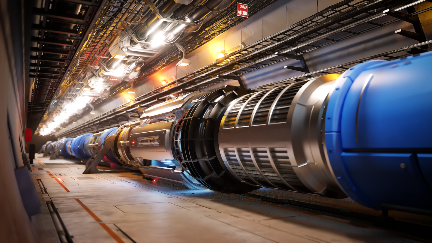 FCChh - artists impression of tunnel