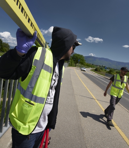 FCC surveyor measurements in Certoux