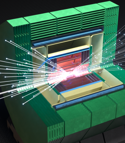 Artist's impression of the FCC-ee detector